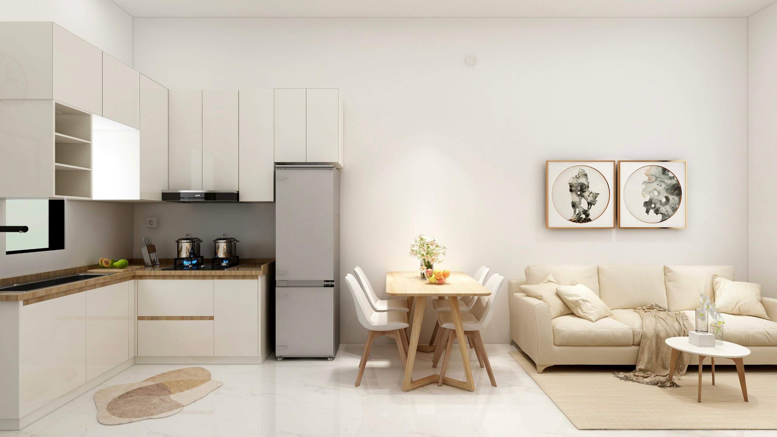 Dapur Rumah Kimani Residence Tipe 1 Lantai