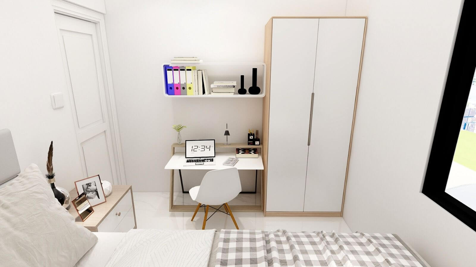 Kamar tidur Rumah Kimani Residence Tipe 1 Lantai